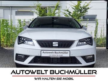 Gebrauchtwagen Seat Leon Leon 1.5 TGI CNG,DSG,LEDER,AHK,LED,ACC,KAMERA in Nersingen